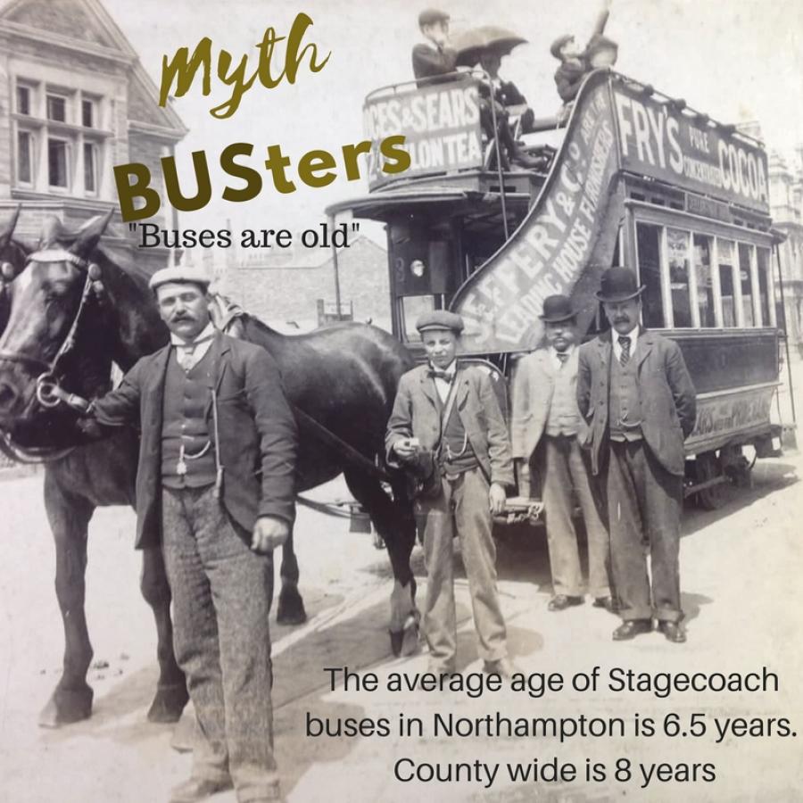 Mythbusters: Buses are old