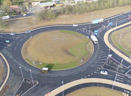 Improved Roundabout Photo