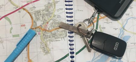 Keys and Map Side Image