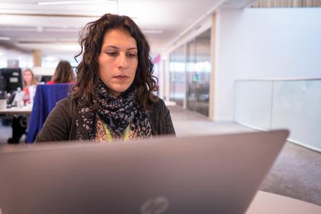 Northamptonshire office worker