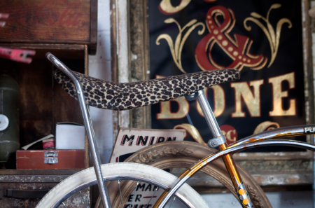 antiques, junk shop, bike, picture frame