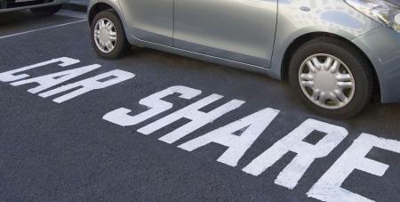 car share parking space 
