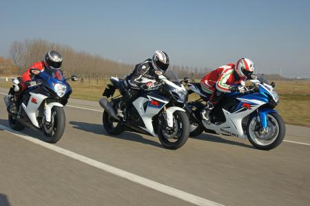 motorcycle friends three bikes