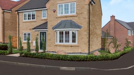 detached house in Long Buckby development 