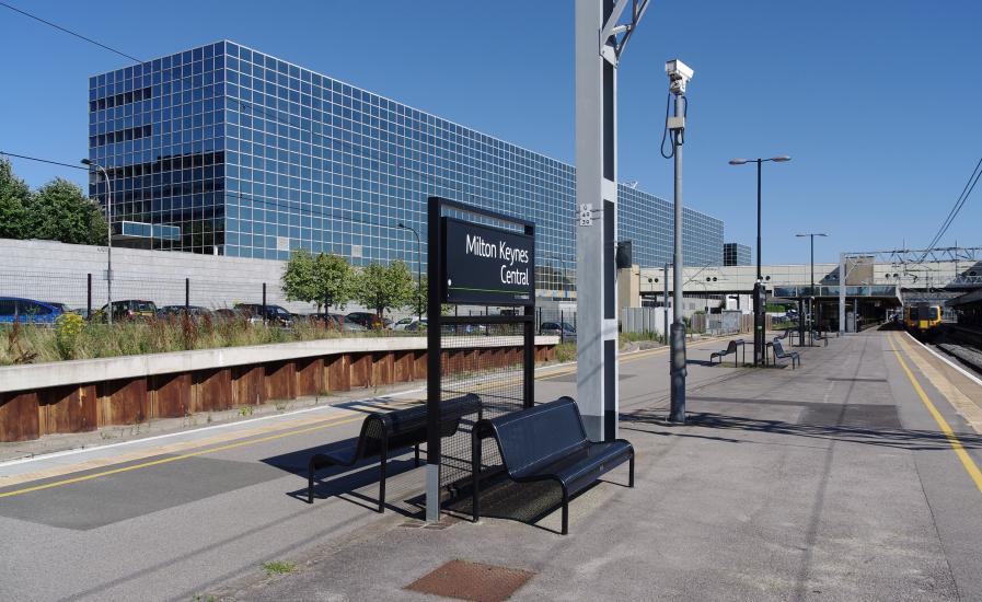 Milton Keynes Central Railway Station Photo