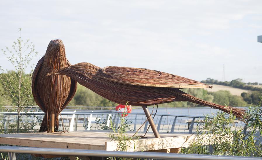 Rusden Lakes Birds Sculpture