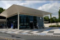 Photo of new railway station in Corby
